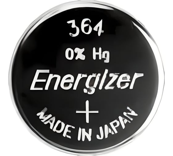 Изображение товара Батарейка Energizer Silver Oxide 364/363 1 шт/бл 7638900950045