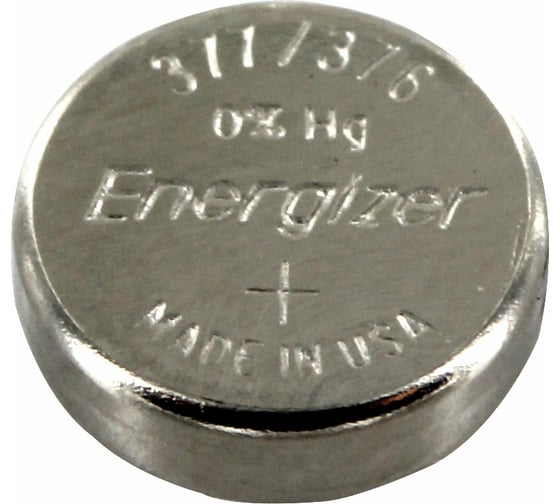 Изображение товара Батарейка Energizer Silver Oxide 377/376 1 шт/бл 7638900950069