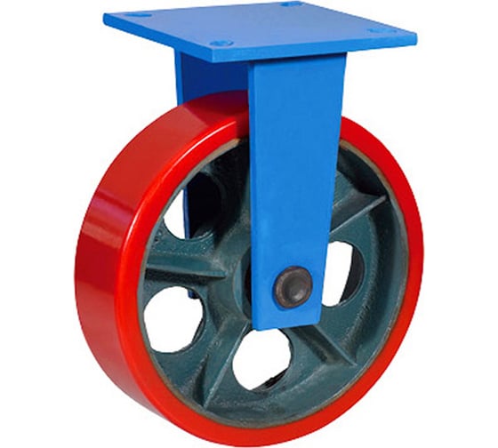 Изображение товара Колесо неповоротное сверхбольшегрузное полиуретановое FHpo85 250 мм, 950 кг А5 1007627