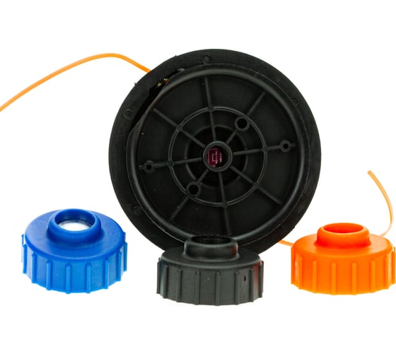 Изображение товара Катушка (головка) для триммера 10N универсальная с 3 болтами: болт М6x1.25 правый, болт М8x1.25 правый, болт М8x1.25 левый TORGWIN T662143