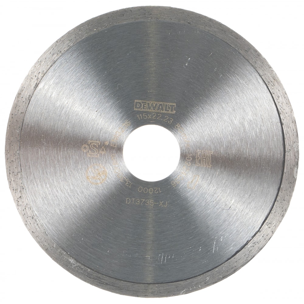 Отрезной алмазный диск для ушм Dewalt диск пильный dewalt