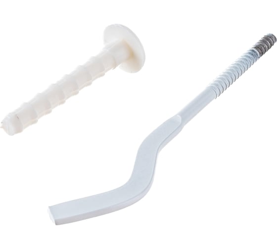 Изображение товара Кронштейн штырьевой белый плоский (8х180 мм) RIFAR твек 6.3.