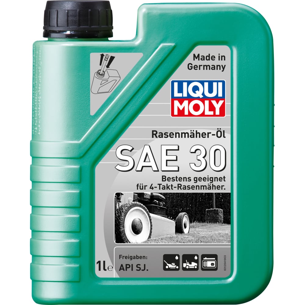 Минеральное моторное масло для газонокосилок LIQUI MOLY масло трансмиссионное минеральное liqui moly getriebeoil 80w 1952 1 л