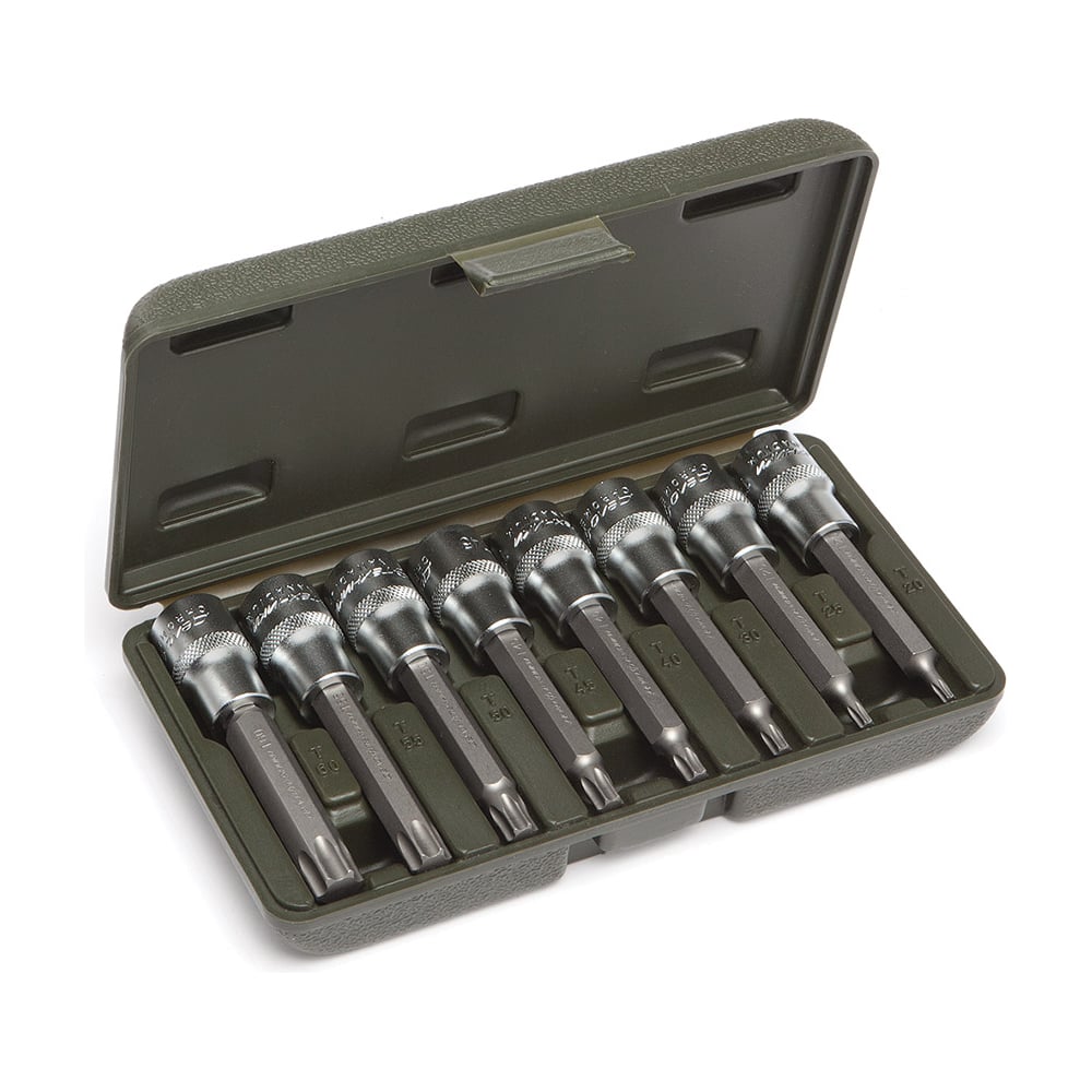 Изображение товара Набор головок TORX 1/2 дюйма 8 шт. Дело Техники для крепежа