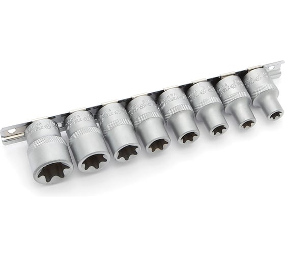 Изображение товара Набор головок Дело Техники TORX 1/2", 8шт. 623108