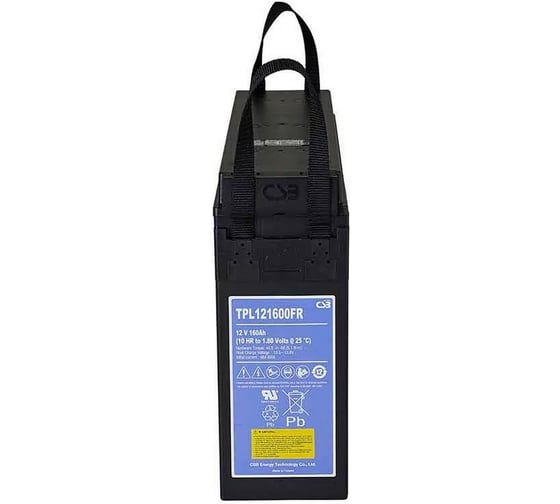 Изображение товара Аккумулятор фронт-терминальный CSB TPL121600 FR 12В, 160 Ач УТ-00000169