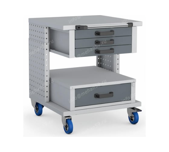 Изображение товара Передвижное рабочее место FLAMES 4 ящика 1524.100