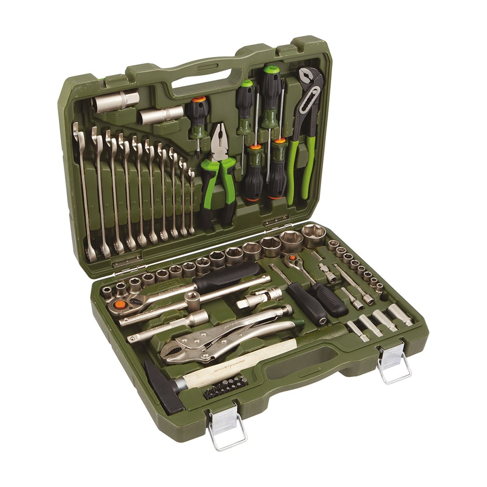 Изображение товара Набор инструмента 72 предмета ДТ/4 1/2 и 1/4 от Дело Техники