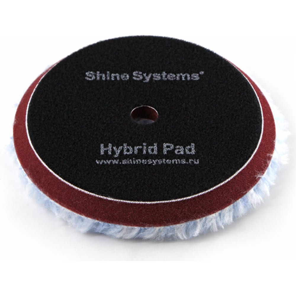 Гибридный полировальный круг Shine systems гибридный полировальный круг shine systems hybrid pad 75 мм