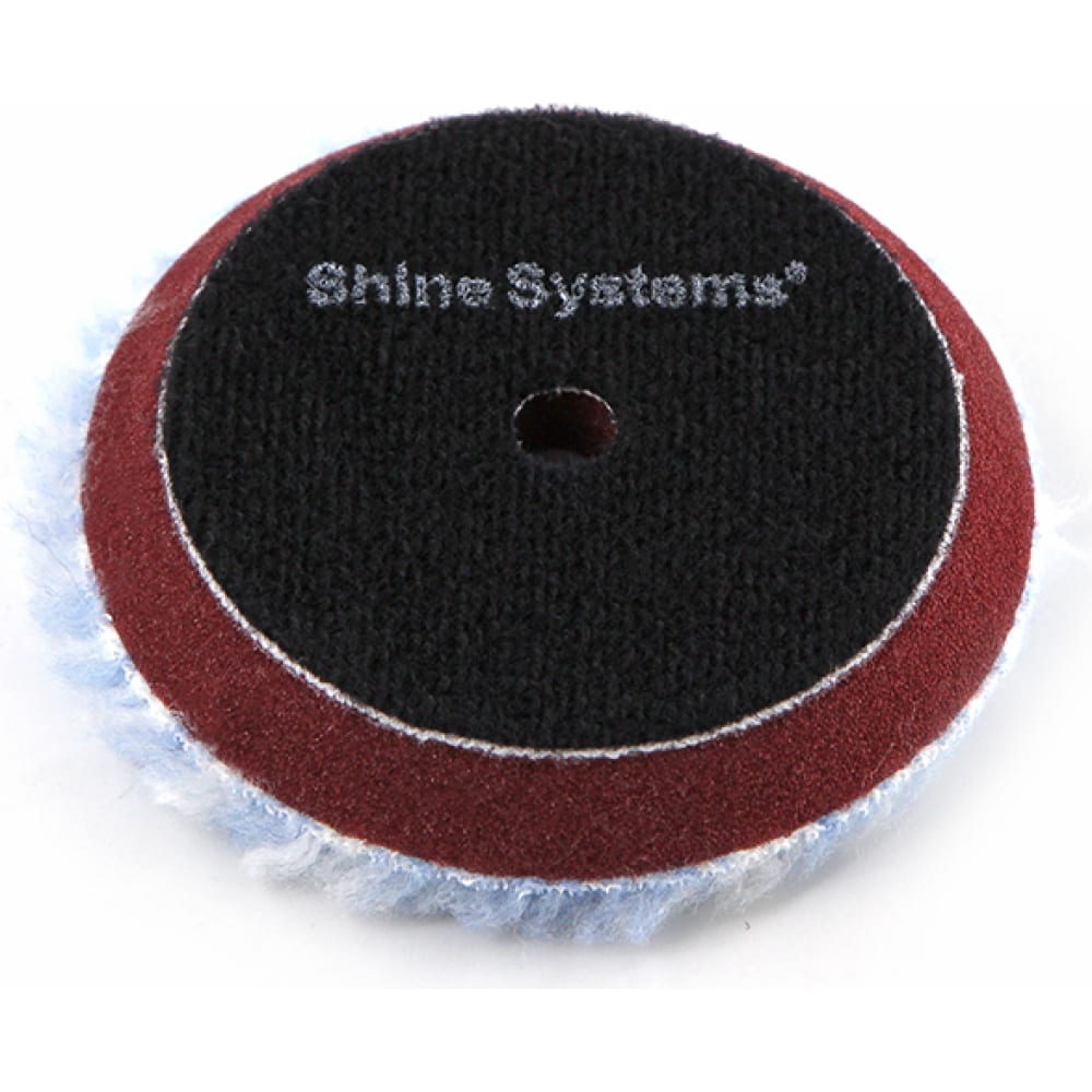 Гибридный полировальный круг Shine systems полутвердый круг полировальный shine systems