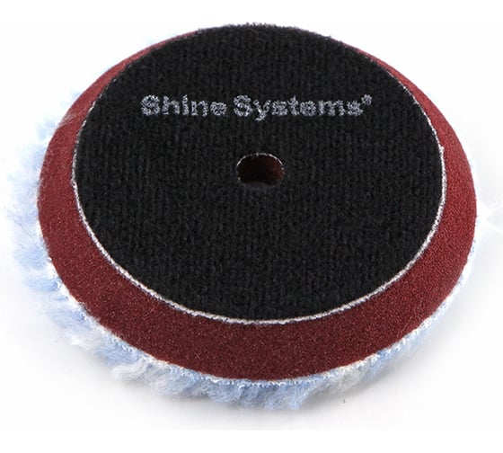 Изображение товара Гибридный полировальный круг Hybrid Pad 75 мм Shine systems SS535