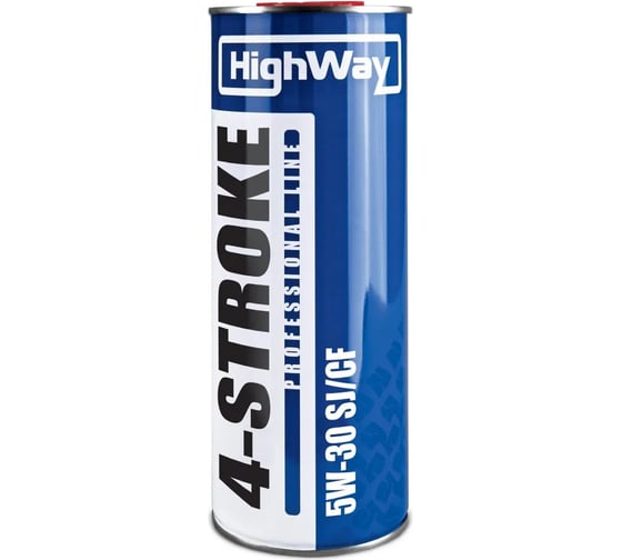 Изображение товара Масло моторное полусинтетическое 4T 5W30 1 л HighWay 10016