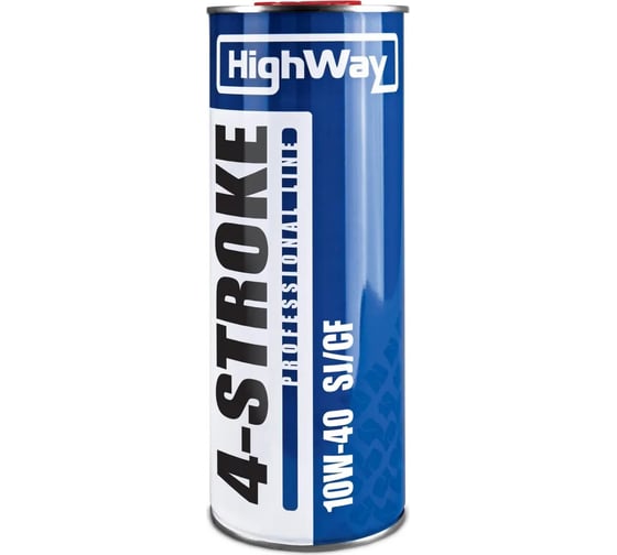 Изображение товара Масло моторное полусинтетическое 4T SJ/CF 10W40 1 л HighWay 10017