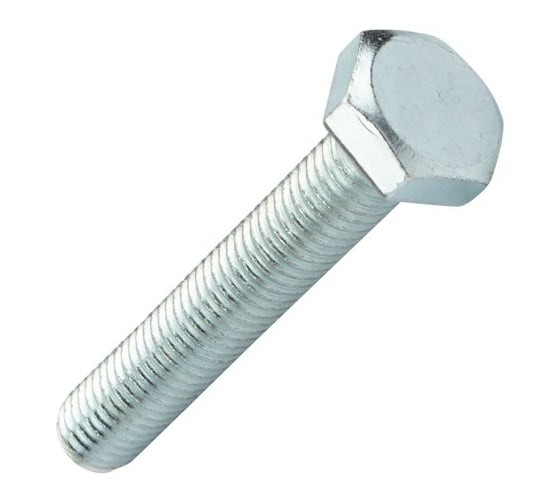 Изображение товара Оцинкованный болт с шестигранной головкой Промрукав М6x20, DIN 933, 100 шт. PR08.2902