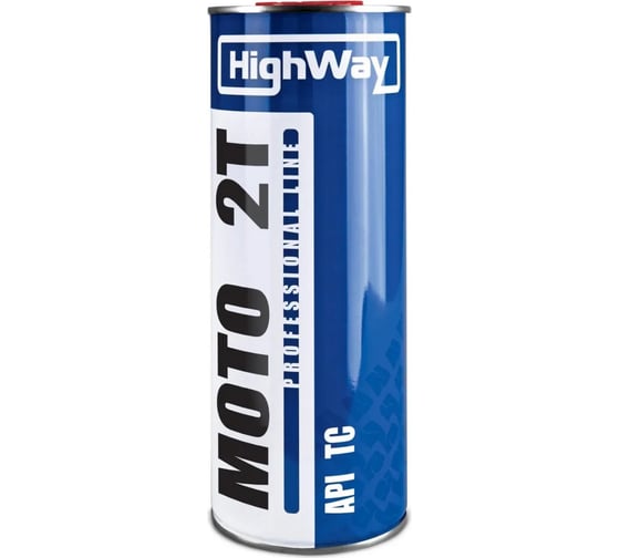 Изображение товара Масло моторное полусинтетическое 2T TC 1 л HighWay 10011