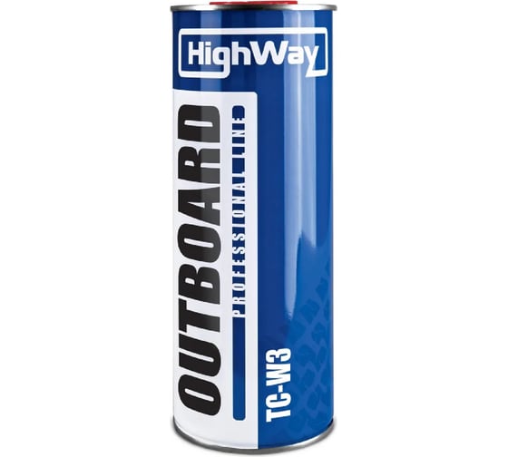 Изображение товара Масло моторное минеральное 2T OUTBOARD TC-W3 1 л HighWay 10012