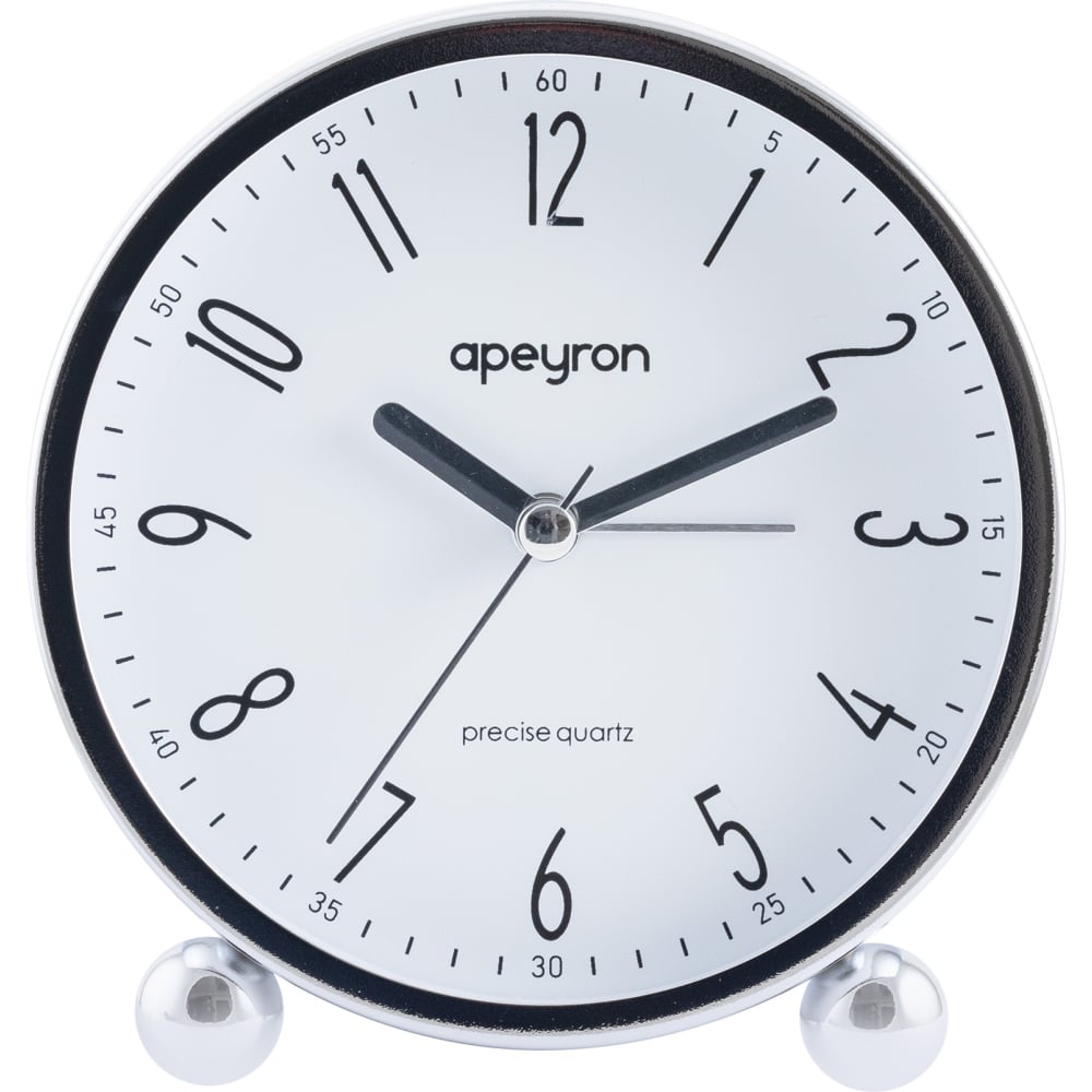 Бесшумные часы-будильник Apeyron - MLT2207-519-1