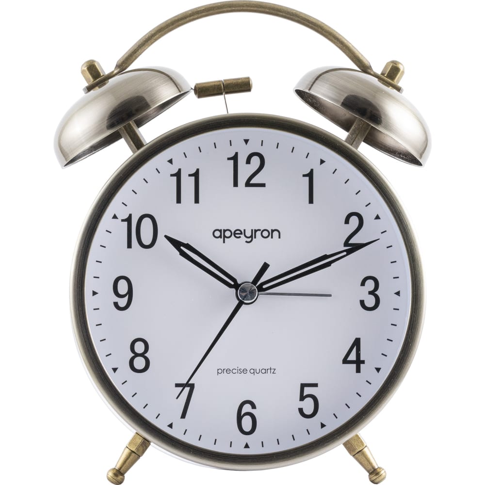 Бесшумные часы-будильник Apeyron часы карманные пташки кварцевые d циферблата 4 5 см