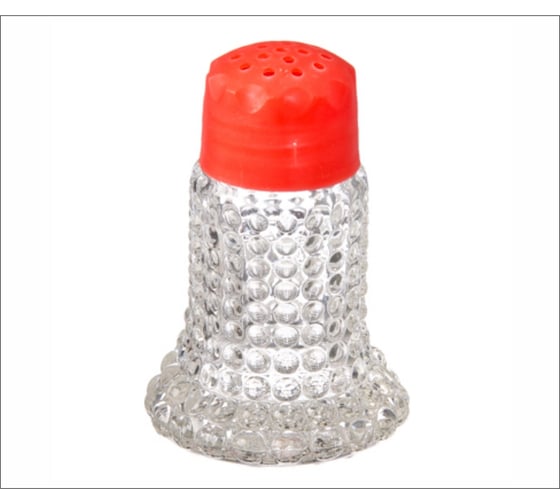 Изображение товара Стеклянная солонка Кошкин Дом, пластиковая крышка, 8,5 см 50-12-001