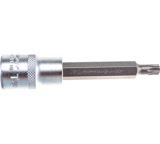 Изображение товара Головка со вставкой Дело Техники TORX Т40 1/2", длина 100 мм 624240