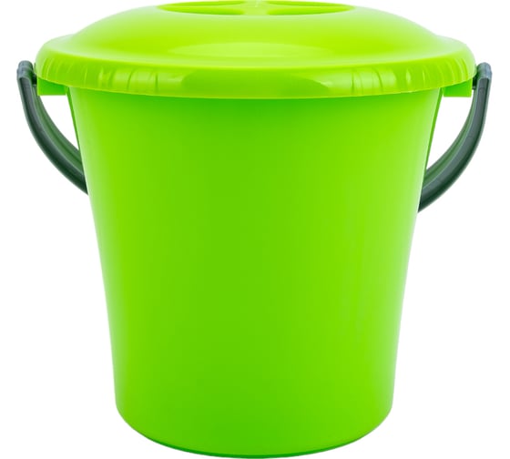 Изображение товара Ведро Martika Либерти 3 л, с крышкой, салатовое С601КСАЛ