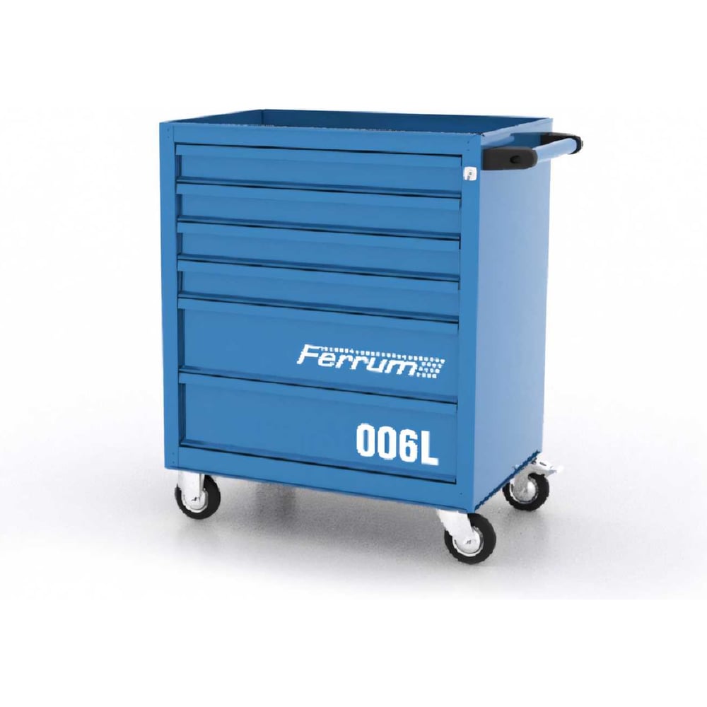 Изображение товара Тележка инструментальная FERRUM 6 ящиков 02.006L-5015