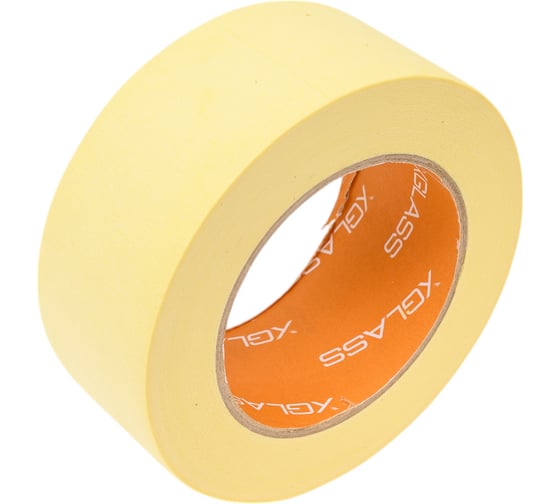 Изображение товара Термостойкая малярная клейкая лента X-Glass 120С, 50 мм х 50 м, 160403