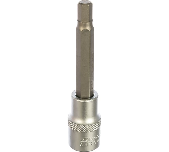 Изображение товара Головка со вставкой 1/2" шестигранной 8 мм, длина 100мм Дело Техники 625108