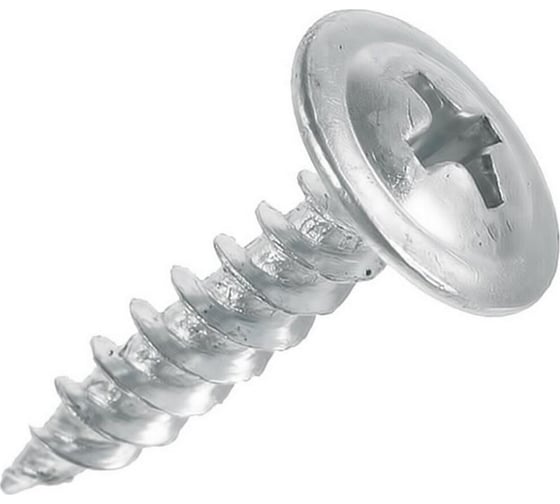 Изображение товара Саморез с прессшайбой Промрукав 4,2x25, острый, цинк, 1000 шт. PR08.3604