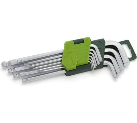 Изображение товара Набор ключей Дело Техники шестигранных с шаром 10шт. 562101