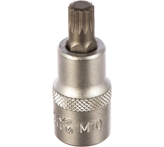 Изображение товара Головка со вставкой Дело Техники 1/2" SPLINE M10, длина 55мм 625410