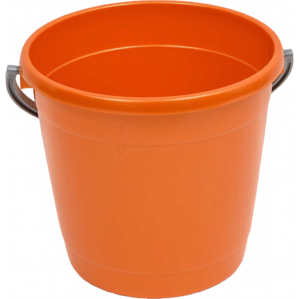 Изображение товара Ведро Martika колор 5 л с крышкой перламутрово-оранжевое