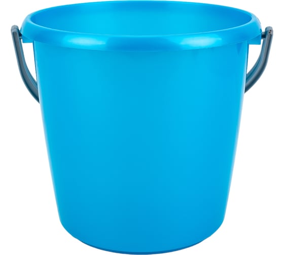 Изображение товара Ведро Martika Соло 3 л, с крышкой, перламутровое бирюзовое С630КБИР