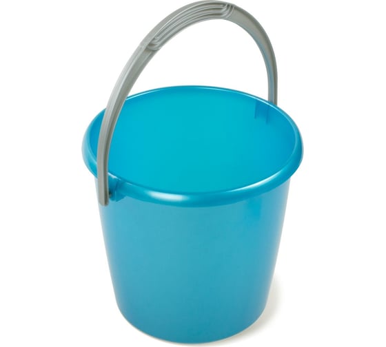 Изображение товара Ведро Martika Соло 5 л, перламутровое бирюзовое С631БИР
