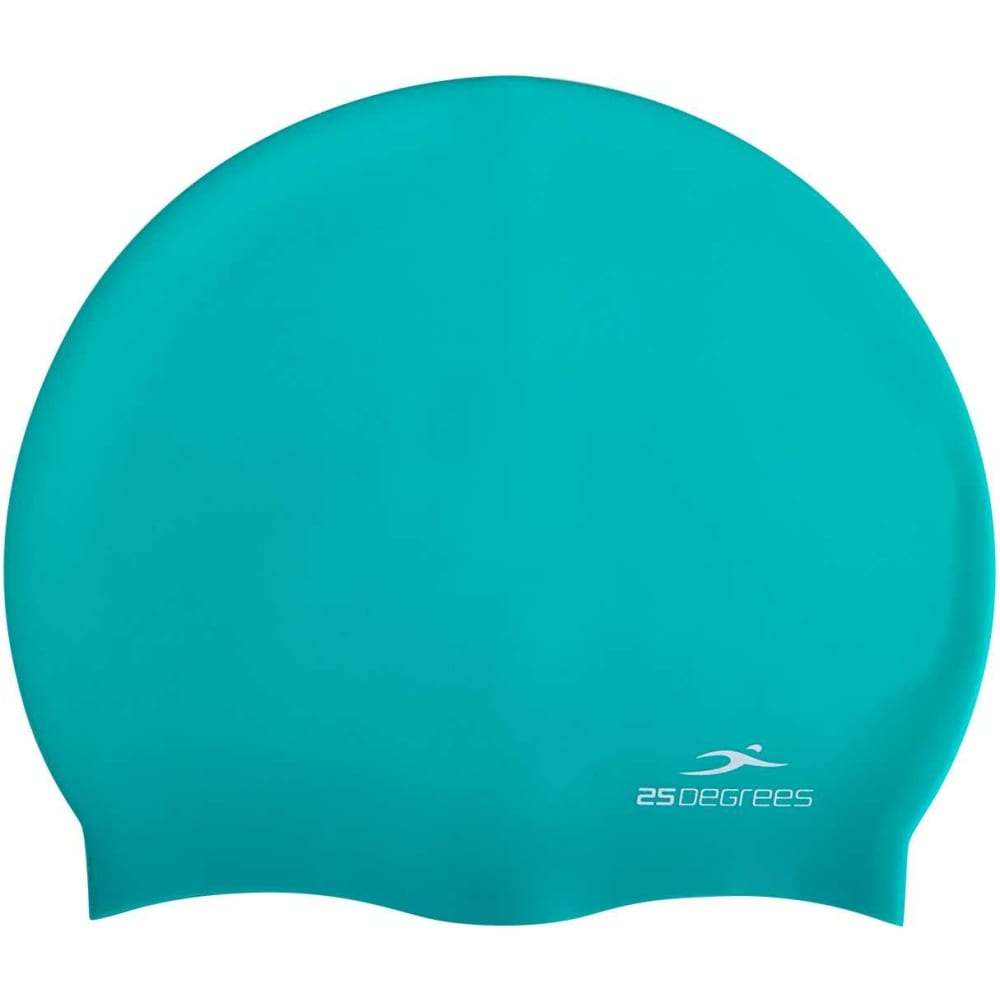 Подростковая шапочка для плавания 25Degrees шапочка для плавания взрослая объемная с подкладом обхват 54 60 см голубой