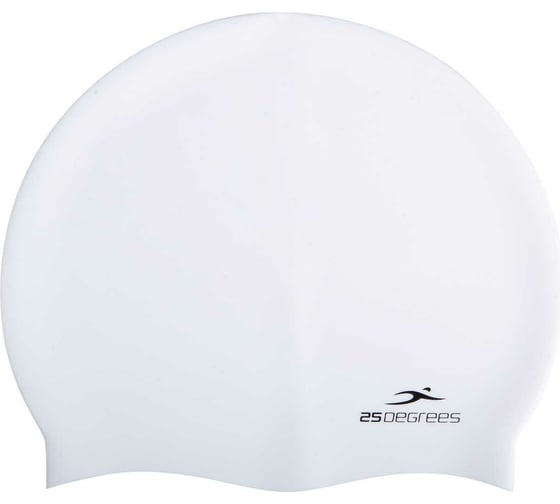 Изображение товара Шапочка для плавания 25Degrees Nuance White 25D21004J, подростковая, силикон УТ-00019514