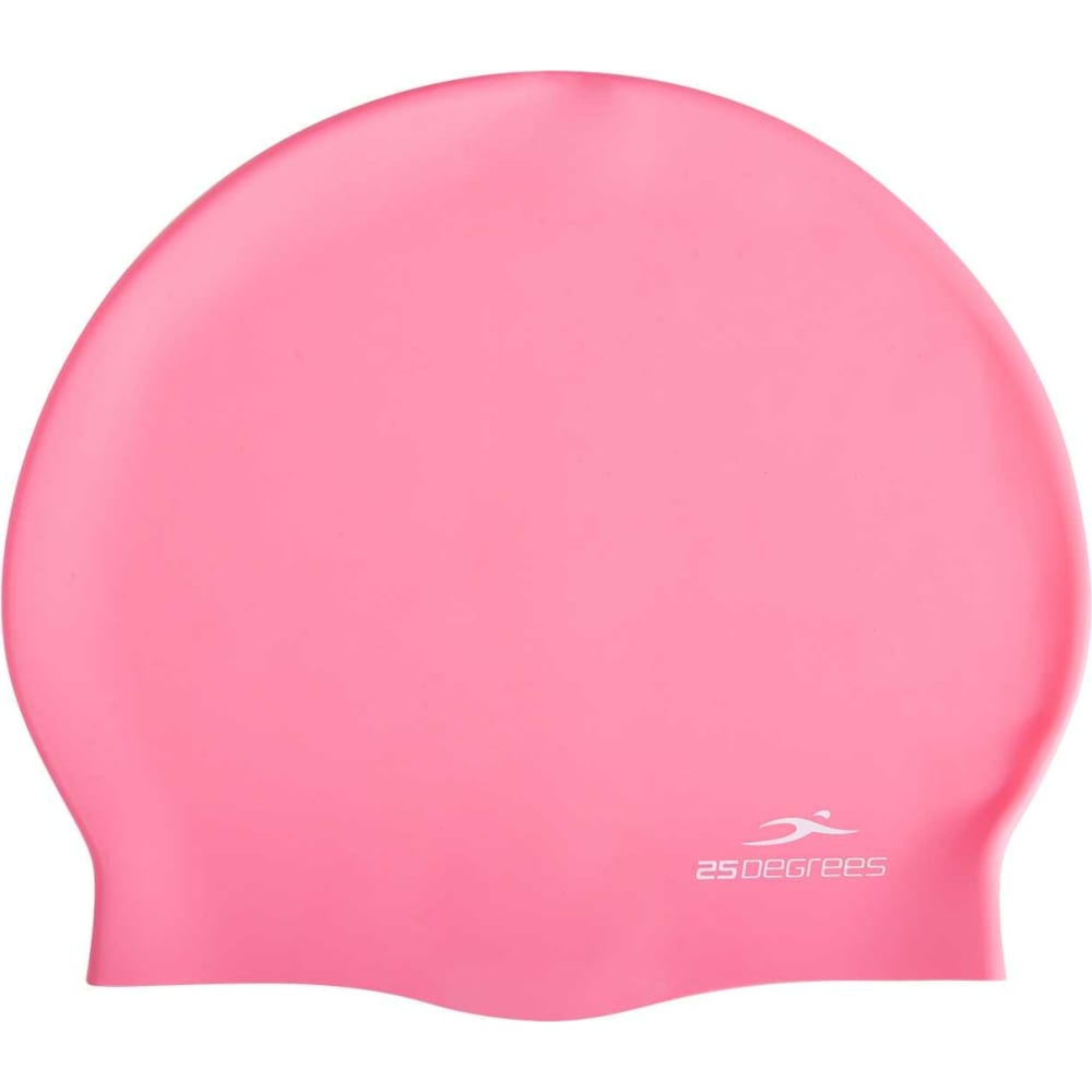 Шапочка для плавания 25Degrees шапочка для плавания взрослая объемная лайкра обхват 54 60 см серый розовый