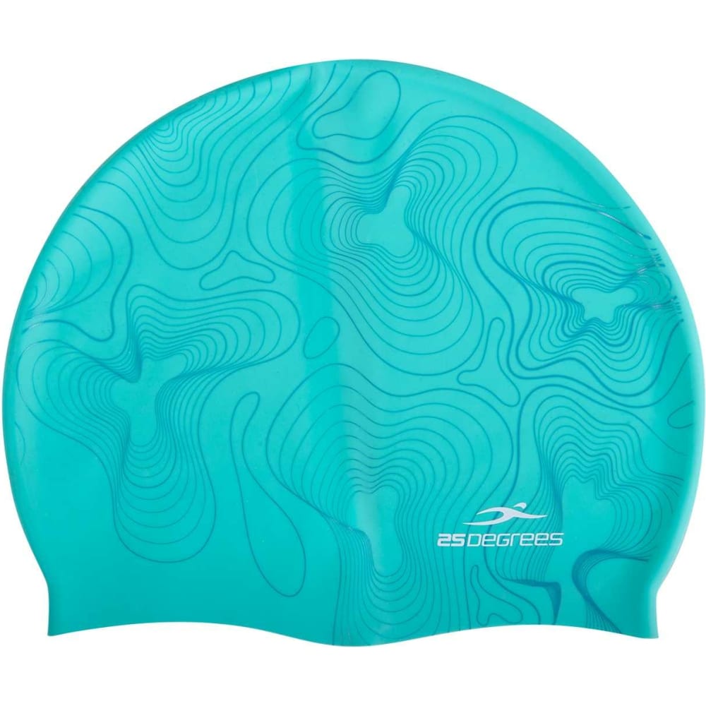 Шапочка для плавания 25Degrees шапочка для плавания взрослая объемная с подкладом обхват 54 60 см голубой