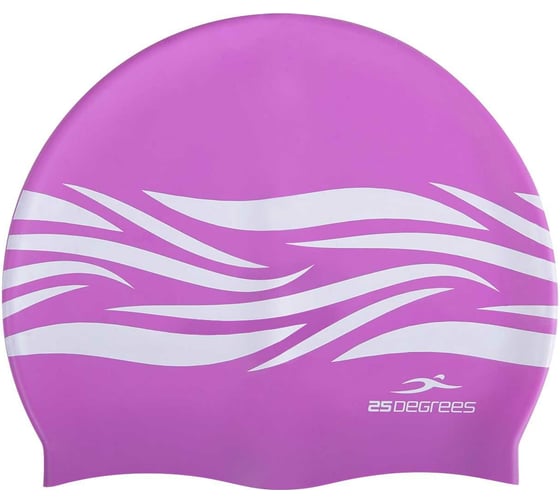 Изображение товара Шапочка для плавания 25Degrees Fame Lilac 25D21006J, подростковая, силикон УТ-00019581