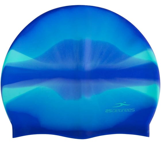 Изображение товара Шапочка для плавания 25Degrees Helion Navy/green 25D21013A, силикон УТ-00019586