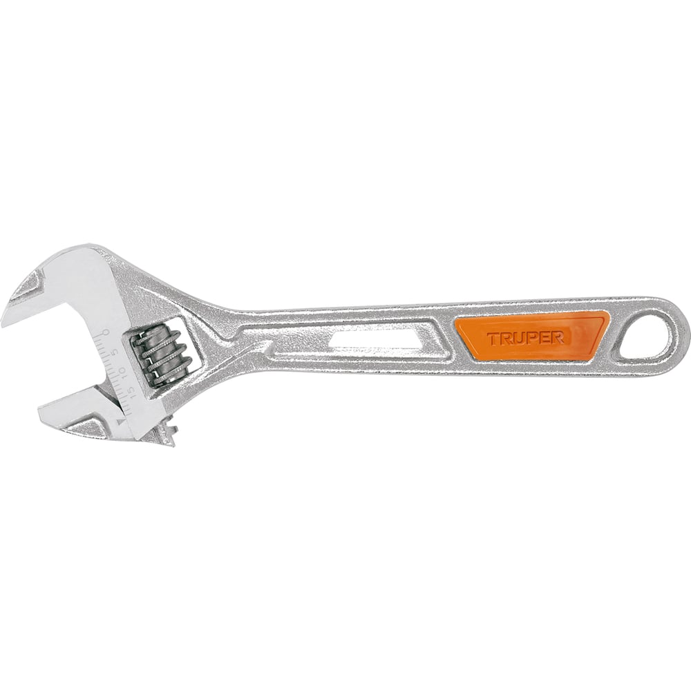 Изображение товара Хромированный разводной ключ 3/4" Truper PET-6X 15509