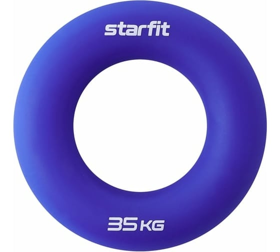Изображение товара Кистевой эспандер-кольцо Starfit ES-404, силикогель, d=8,8 см, 35 кг, темно-синий УТ-00019249