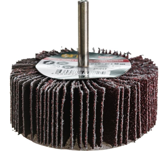 Изображение товара Диск лепестковый радиальный для дрели (80х30 мм; P40) FIT IT 39592