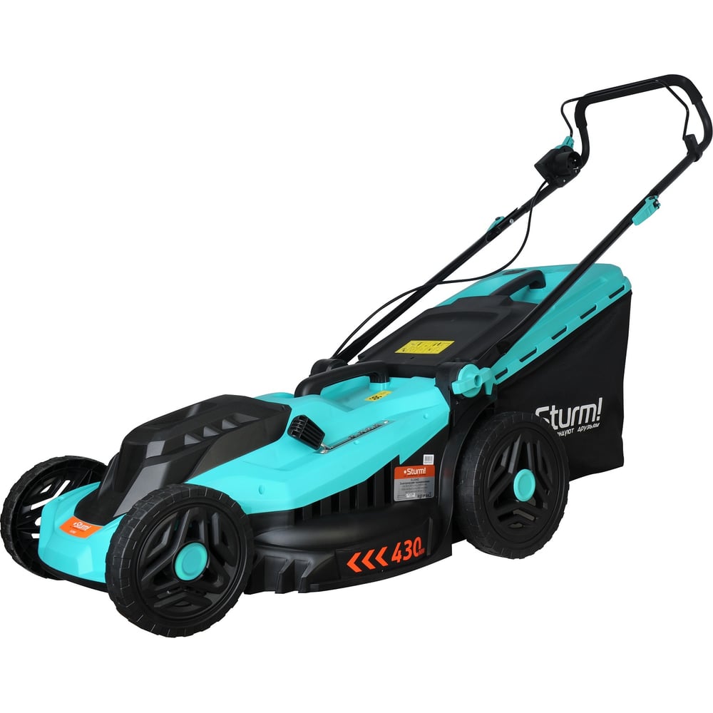 Изображение товара Газонокосилка Sturm EL2042 2кВт, 43 см, 50 л травосборник