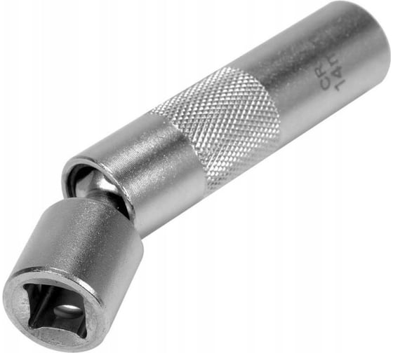 Изображение товара Головка с шарниром для свечей зажигания 14 мм, 3/8" YATO YT-38516