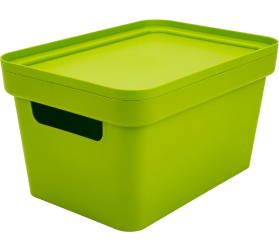 Изображение товара Коробка для хранения Martika Фортуна 270x190x150 мм оливковая С745ОЛВ