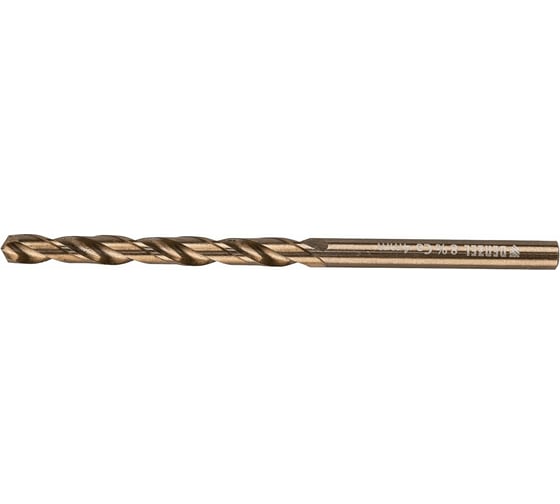Изображение товара Сверло по металлу 4 мм, HSS Co-8% Denzel 71427