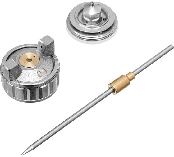 Изображение товара Комплект для краскораспылителя 57325 (сопло 1 мм, игла, форсунка) MATRIX 57391