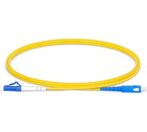 Изображение товара Оптический симплексный патч-корд TWT LC/UPC-SC/UPC, SM, 1.5 м LC-SC/SU-1.5 TWT-LC-SC/SU-1.5