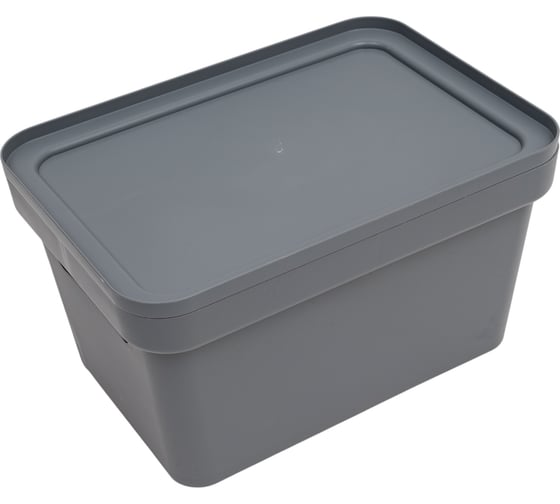 Изображение товара Коробка для хранения Martika Фортуна 270x190x150 мм серая С745СЕР